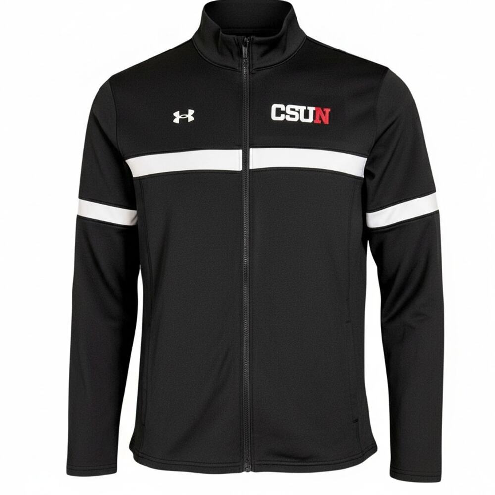 Cal State Northridge Matadors Jacket Mens S Black NCAA Basketball Full Zip CSUN
